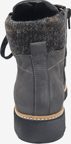 WALDLÄUFER Lace-Up Ankle Boots in Grey