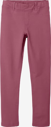 Skinny Leggings 'Javi' NAME IT en violet : devant