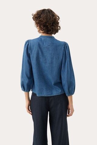 Part Two Bluse 'Nicolie' i blå