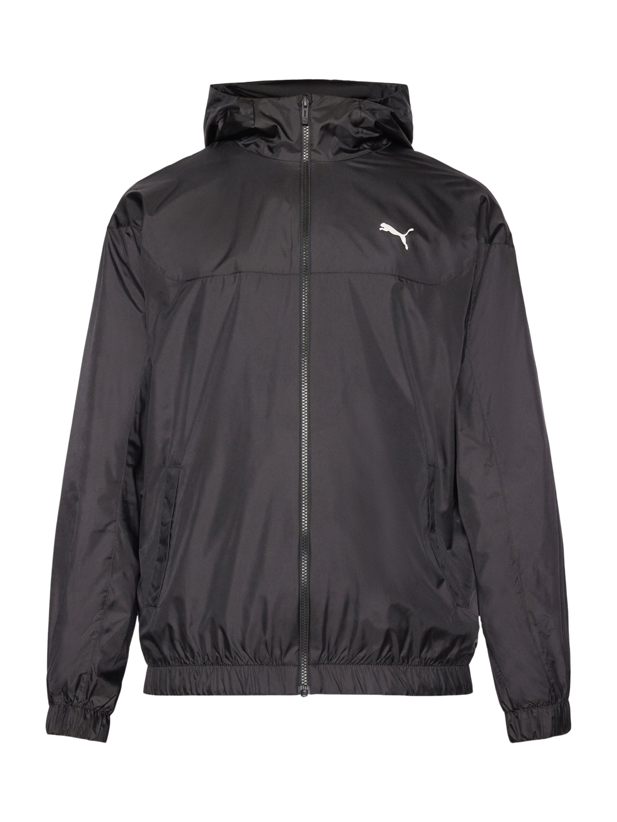 PUMA - Casaco deportivo 'ESS' em preto: frente