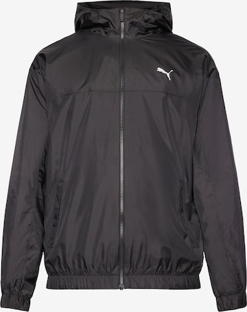 juoda PUMA Sportinė striukė 'ESS': priekis