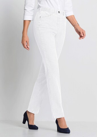 Regular Jean ' MARTHA' Goldner en blanc
