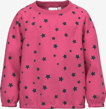 NAME IT Sweatshirt 'Viluba' i rosa: forside