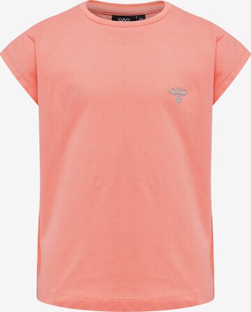 T-Shirt Hummel en orange : devant