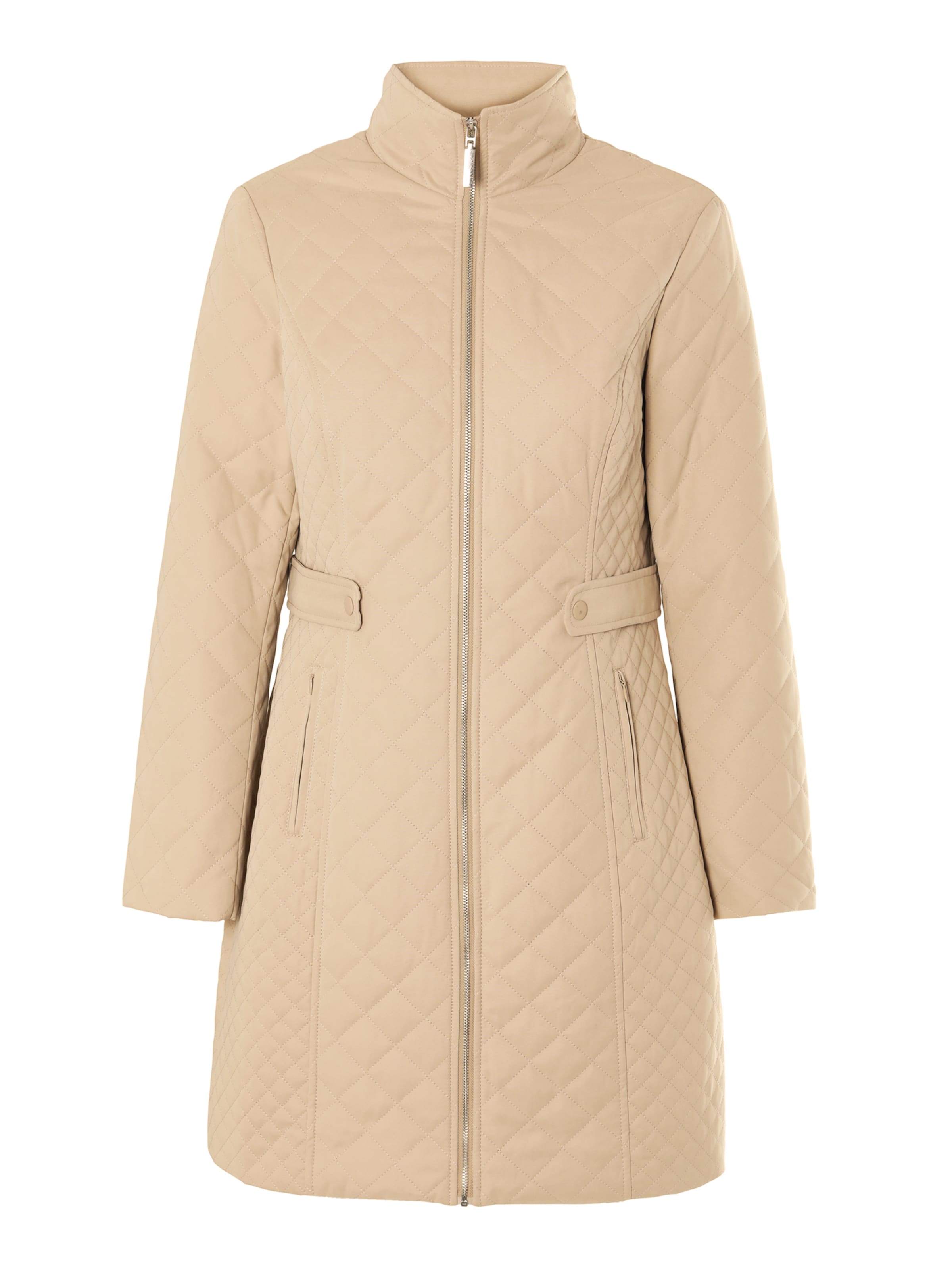 Manteau mi-saison 'Keyati' TATUUM en beige : devant