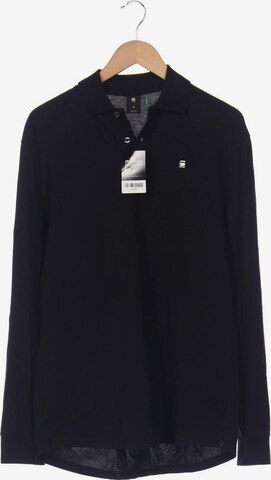 G-Star RAW Poloshirt M in Schwarz: predná strana