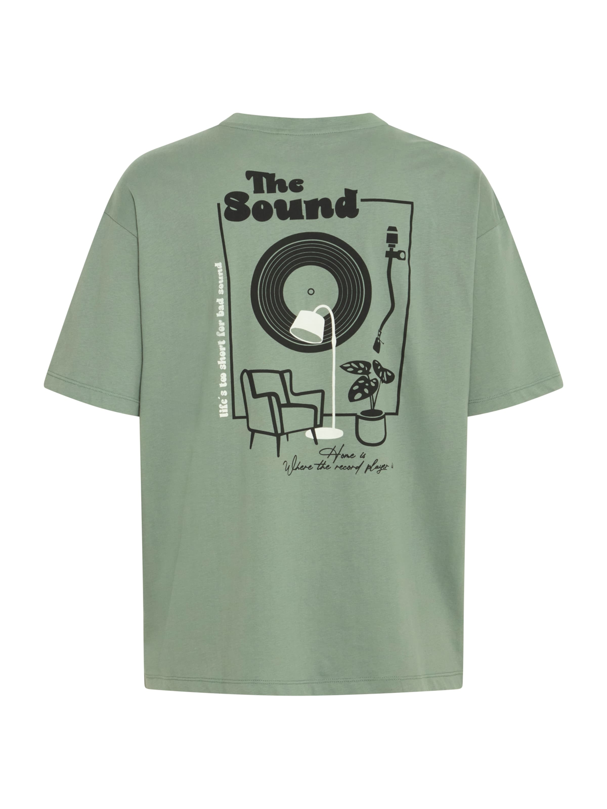 BLEND Футболка 'BHKARDO' в Зеленый