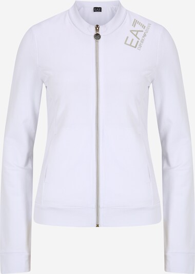 EA7 Emporio Armani Veste de survêtement en noir / blanc, Vue avec produit