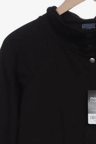 hessnatur Sweatshirt & Zip-Up Hoodie in M in Black