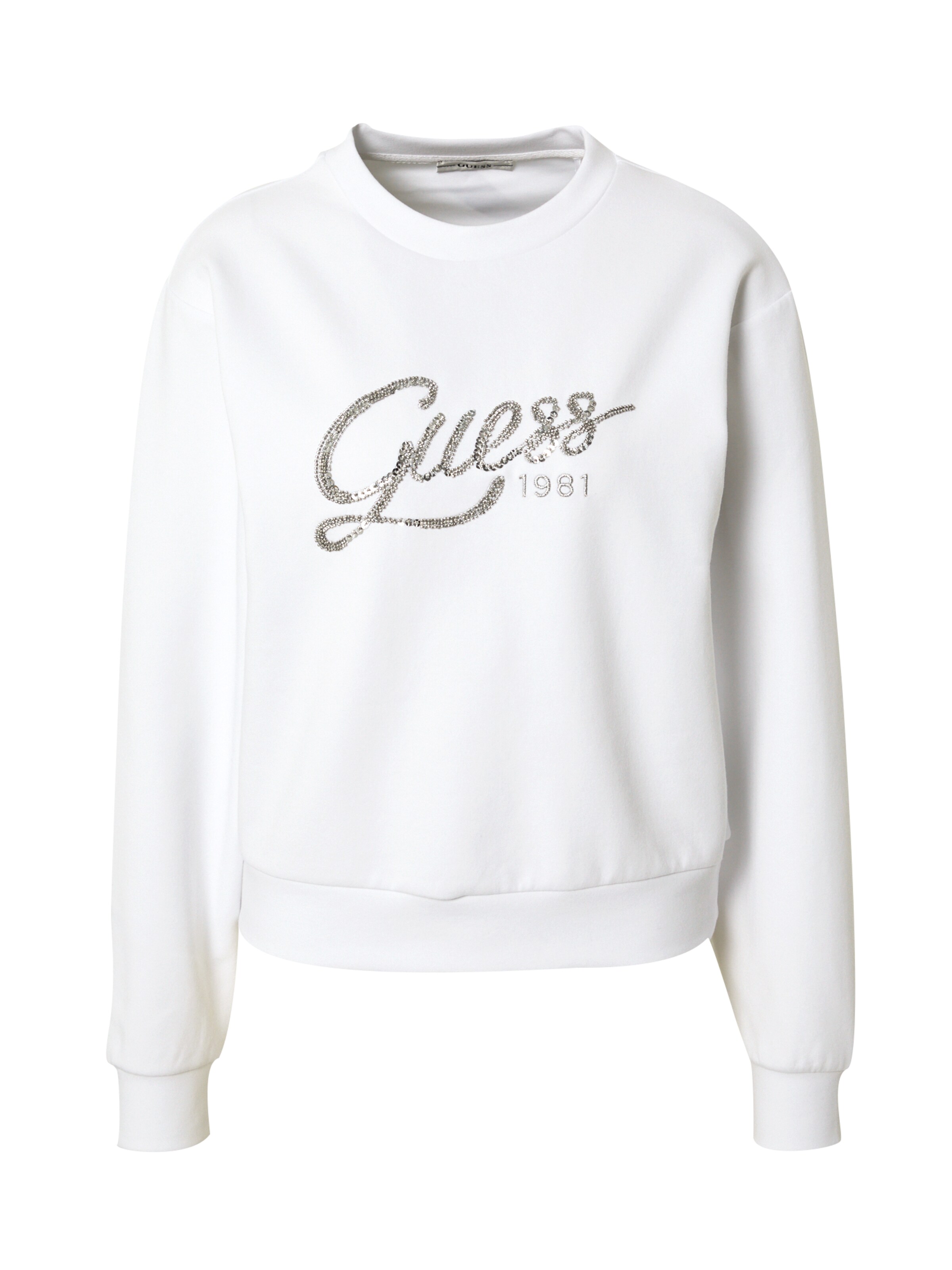 black and white guess sweater