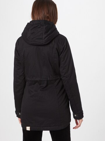 Parka mi-saison 'QUELA' Ragwear en noir