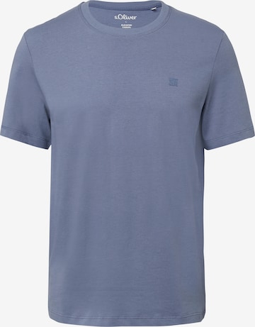 T-Shirt s.Oliver en bleu : devant