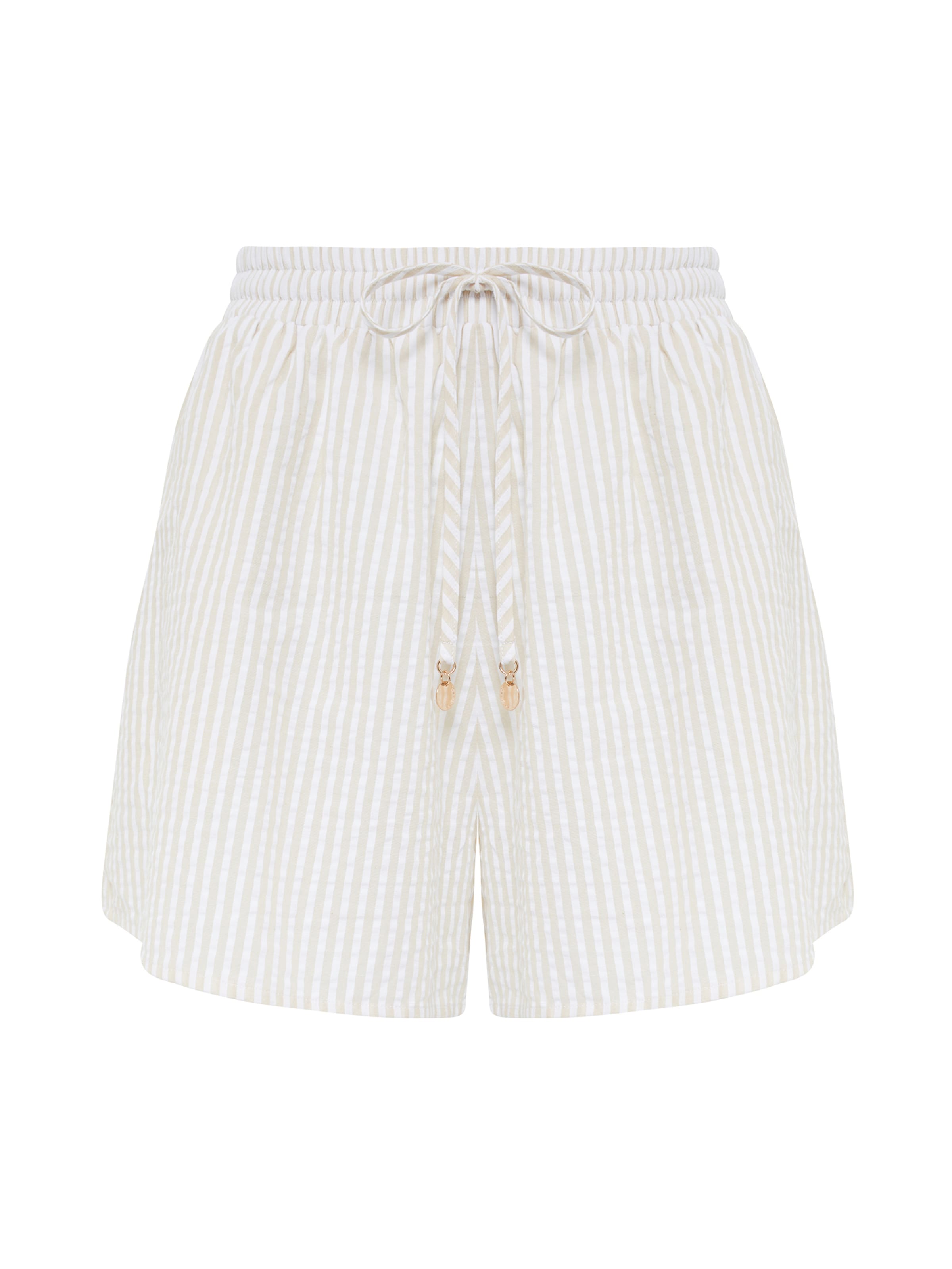 The Fated regular Παντελόνι 'MIMMI' σε μπεζ: μπροστά