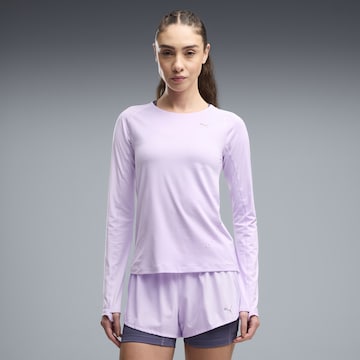 PUMA Funktionsshirt 'Run Cloudspun' in Lila: Vorderseite