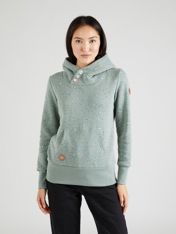 Ragwear Sweatshirt 'CHELSEE' in Green: front