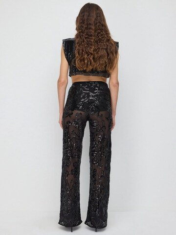 No Matter What Loosefit Broek in Zwart