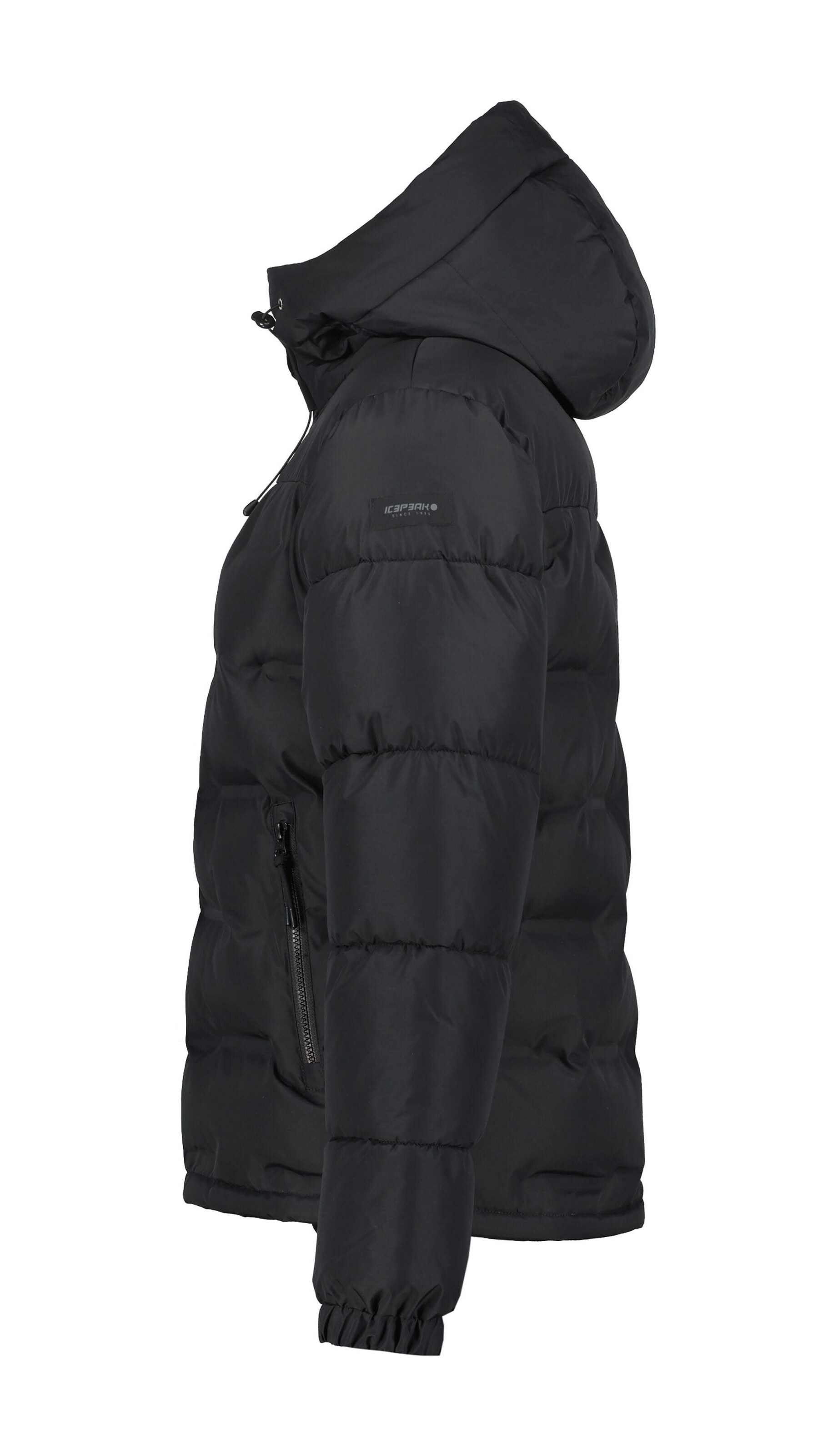 ICEPEAK Winter Jacket in Black