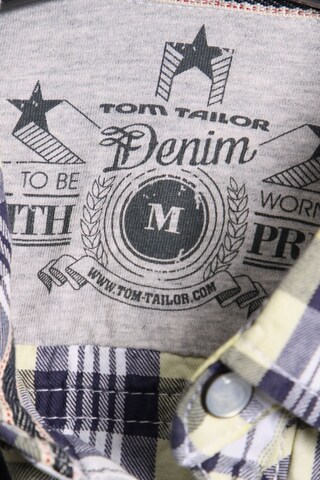 TOM TAILOR DENIM Button Up Shirt in M in Mixed colors