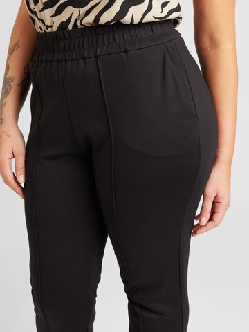 ONLY Carmakoma Loose fit Pants 'Goldtrash-Suki' in Black