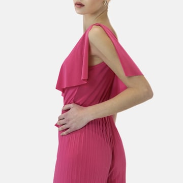 Tuta jumpsuit di Elara in rosa