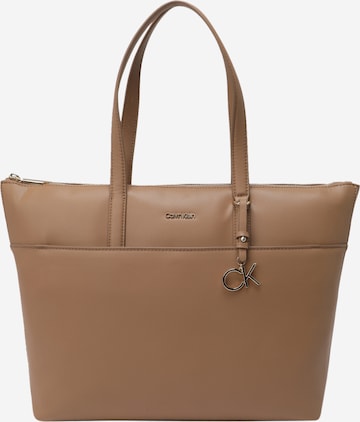 Calvin Klein - Shopper 'Must' en beige: frente