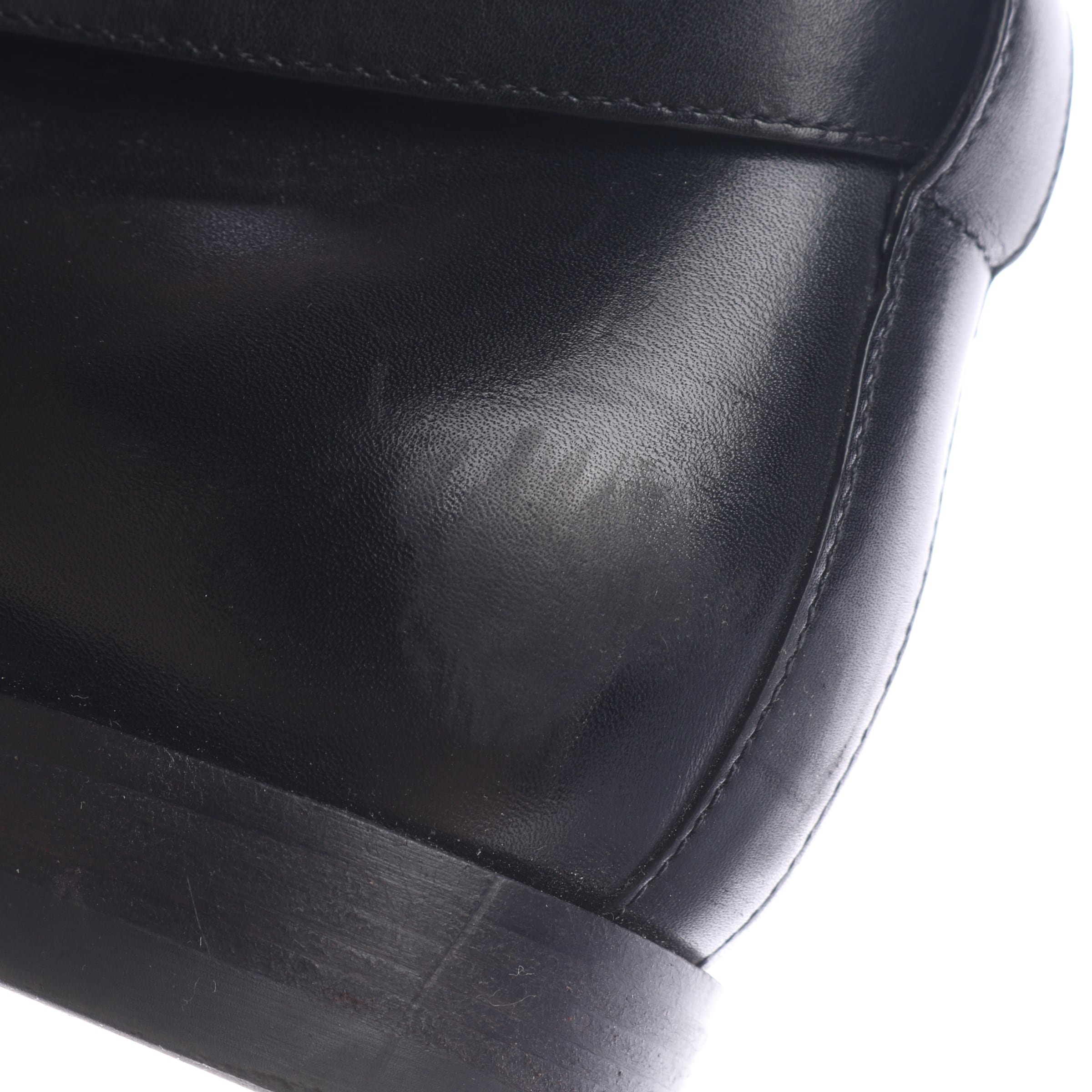 Saint Laurent Anke & Mid-Calf Boots in 40,5 in Black