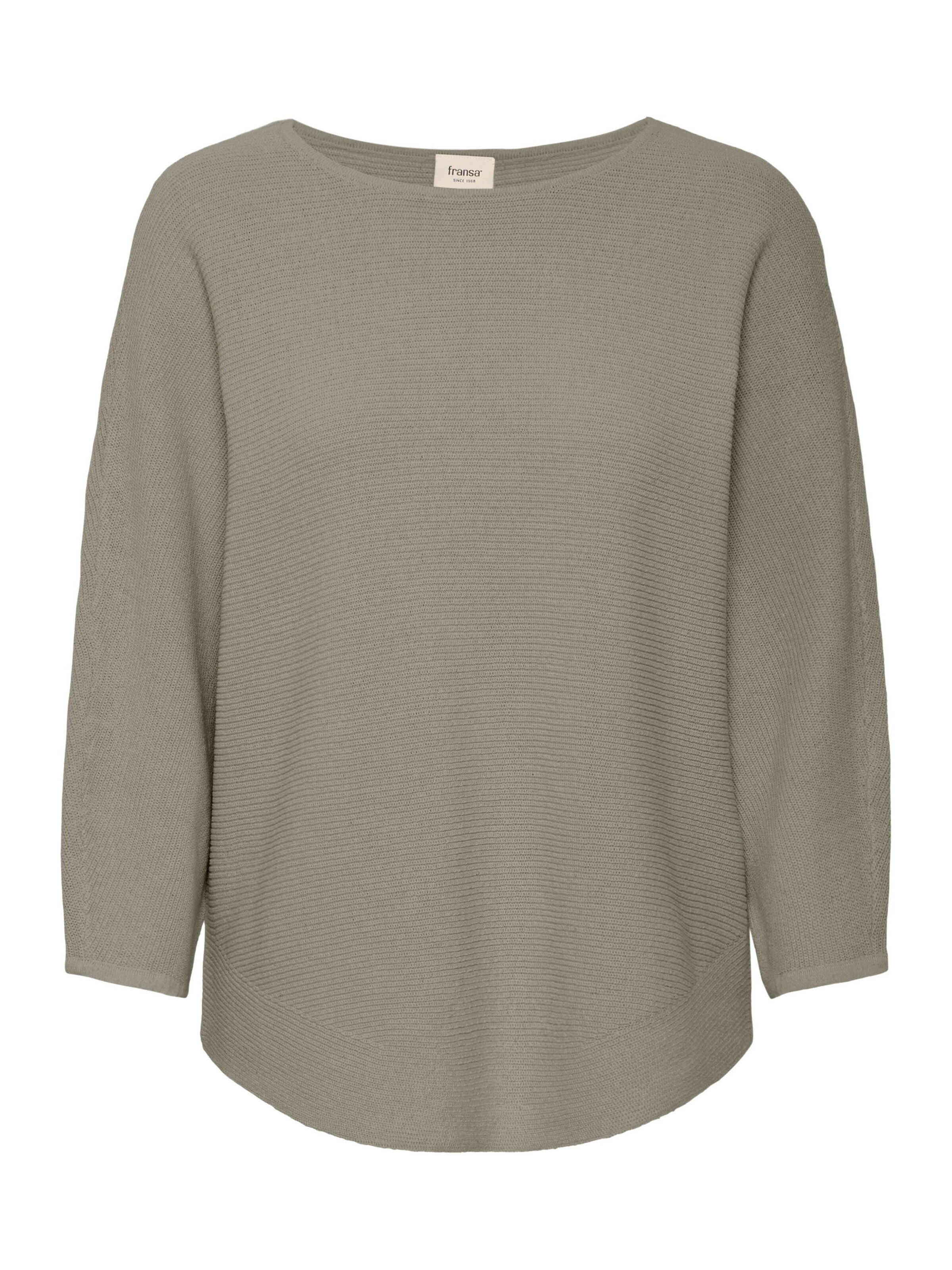 Fransa Pullover 'FRSinja' in Grün: Vorderseite