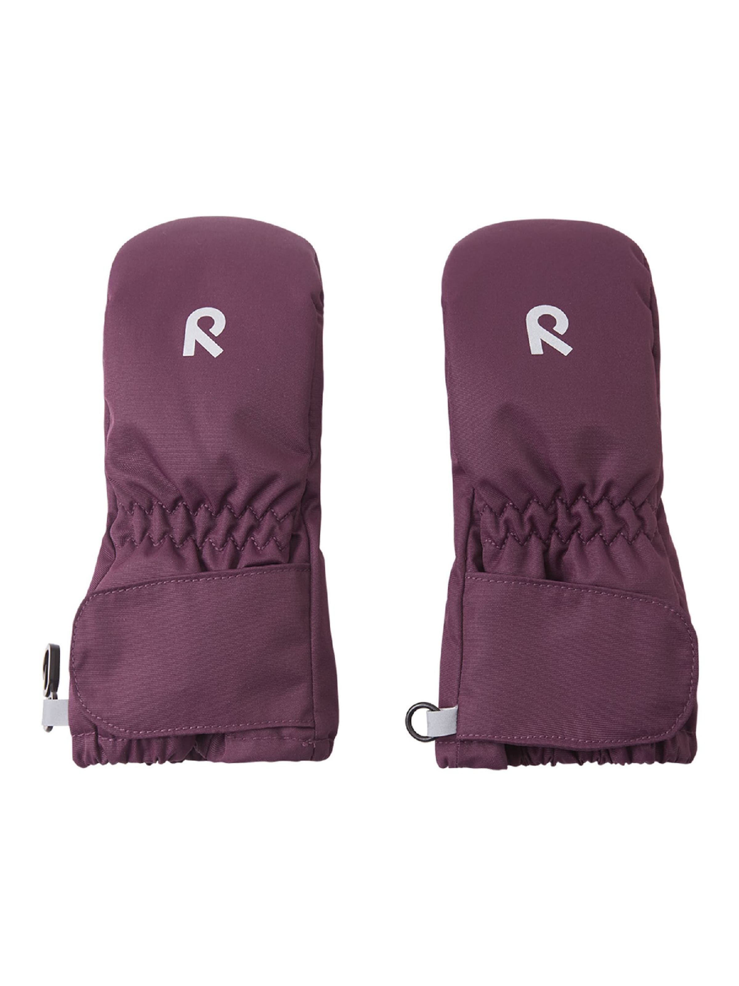 Reima Gloves ' Omapari ' in Purple: front