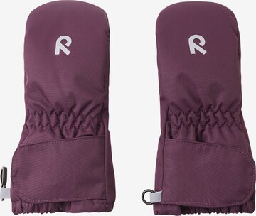 Reima Gloves ' Omapari ' in Purple: front