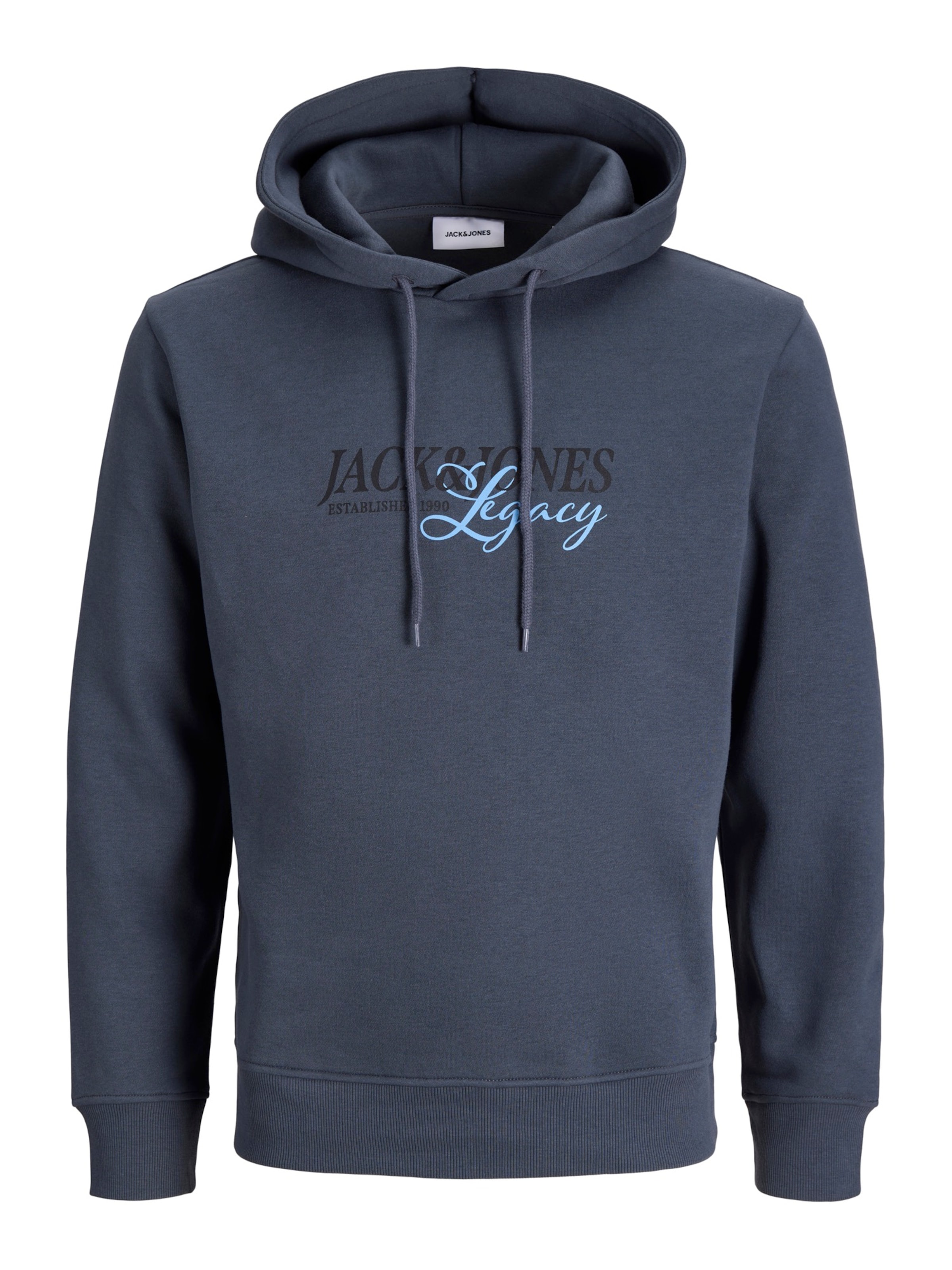 Jack & Jones Plus - Sudadera 'JJJADE' en gris: frente