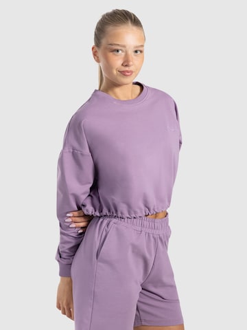 Smilodox Sweatshirt ' Triana ' in Purple