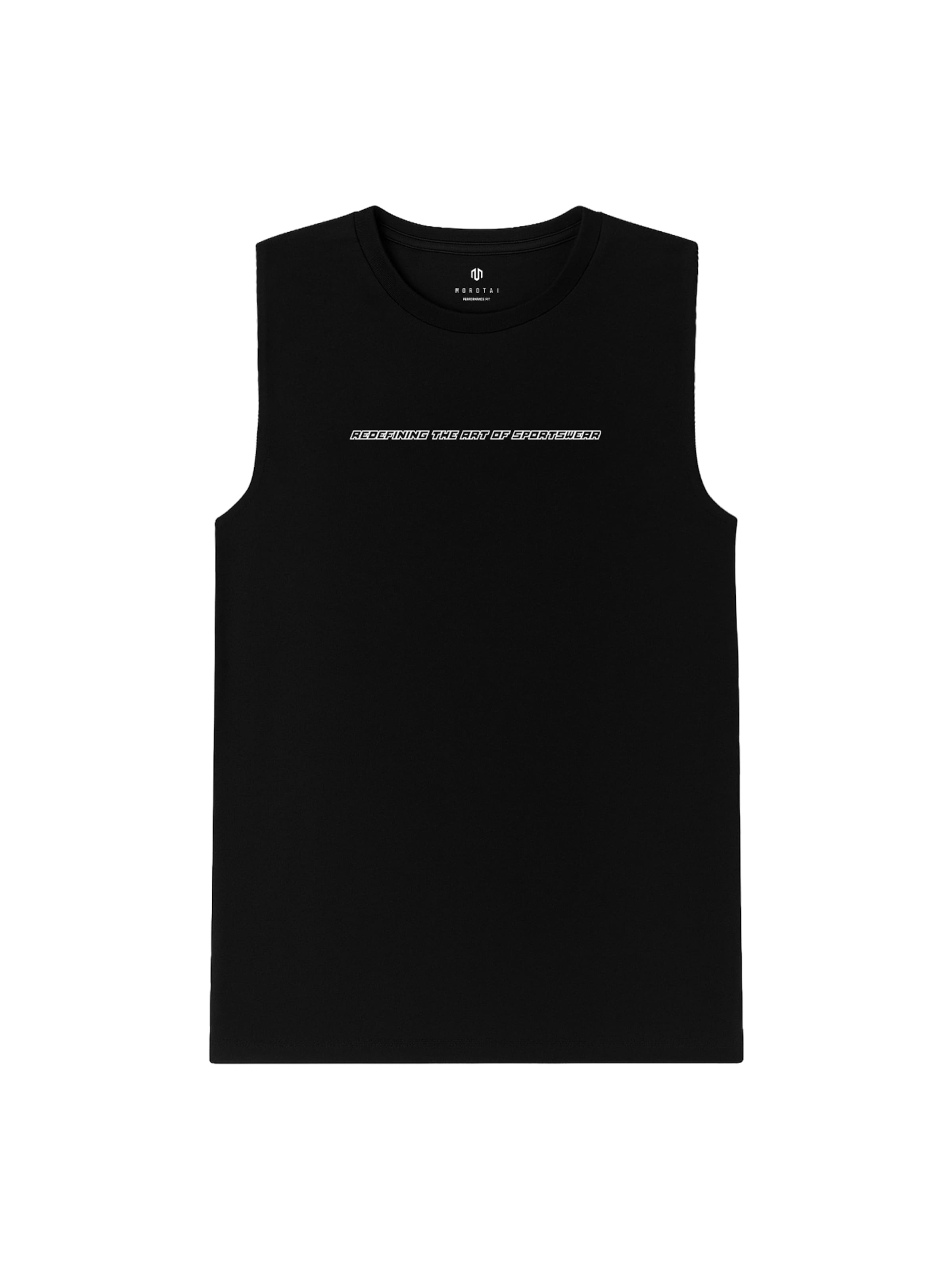 MOROTAI Sporttop 'COMFY' in Zwart: voorkant