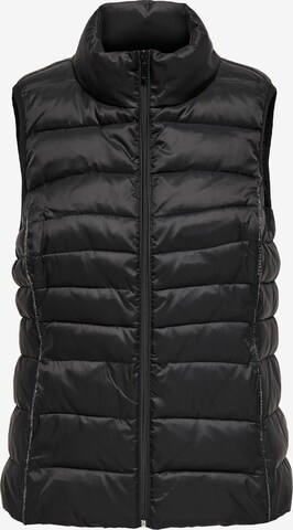 Gilet 'New Claire' ONLY en noir : devant