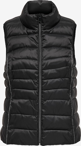 Gilet 'New Claire' di ONLY in nero: frontale
