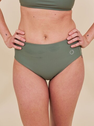 Copenhagen Cartel Bikinibroek ' Ubud ' in Groen: voorkant