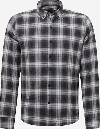 Marškiniai iš Trendyol, spalva – grafito / balta, Prekių apžvalga