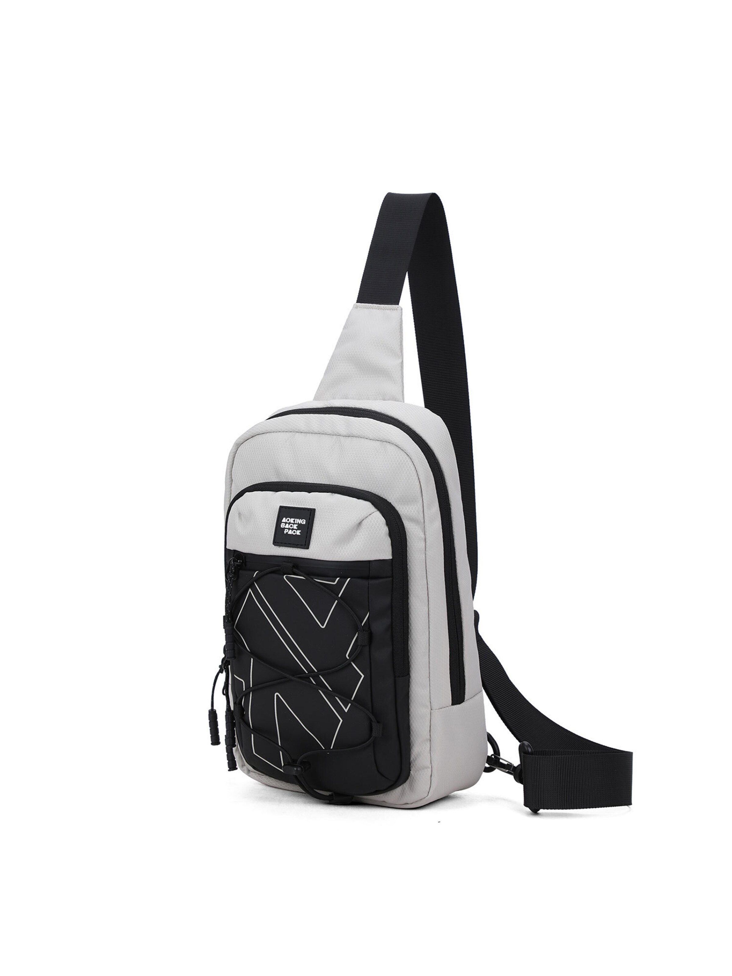 Aoking Rugzak in Grijs: voorkant