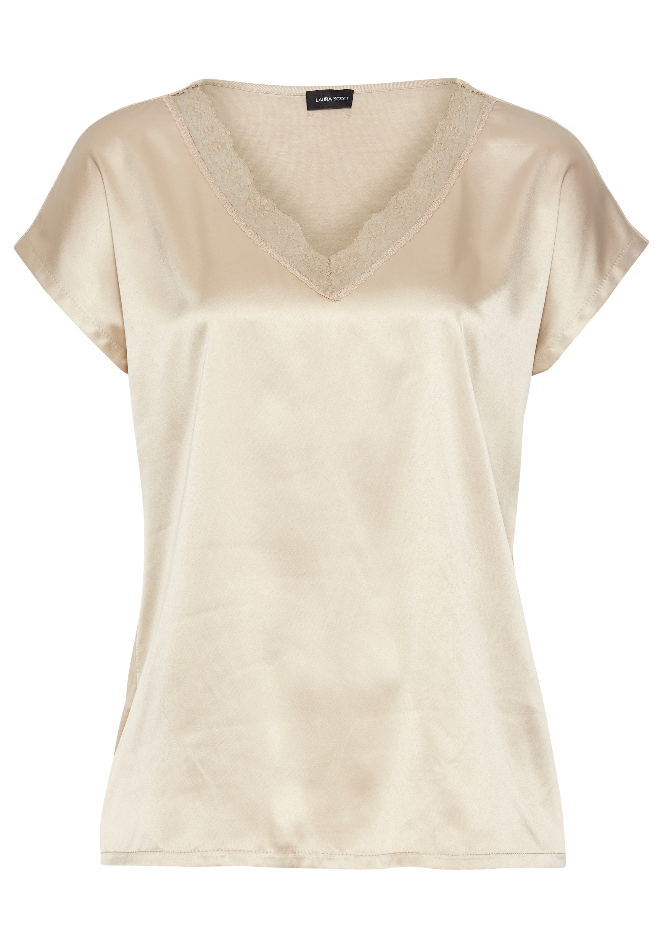 LAURA SCOTT Shirt in Beige: Vorderseite