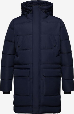 ESPRIT Winterjas in Blauw: voorkant