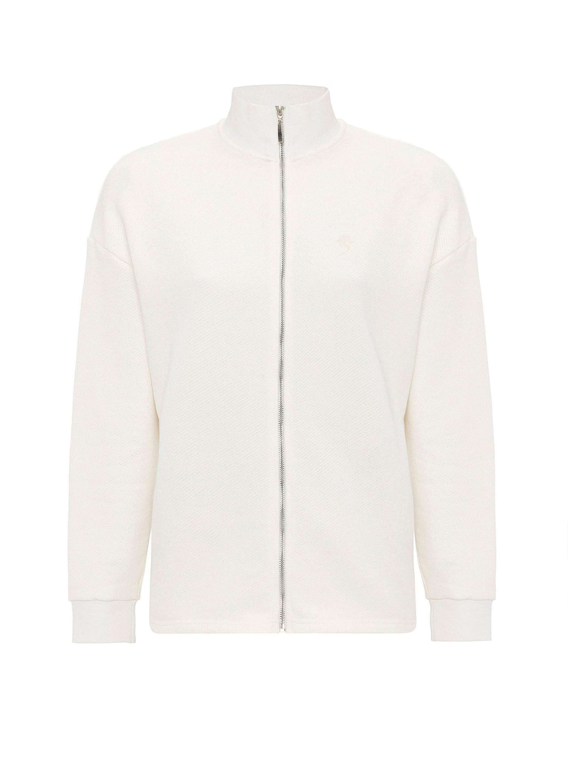 Moxx Paris Knit cardigan in White: front