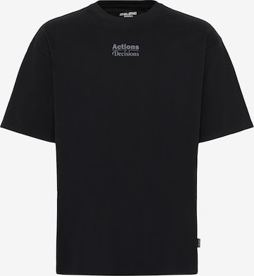 BLEND - Camiseta ' BHBako ' en negro: frente