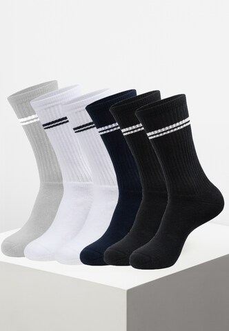 Chaussettes 'Louis' INDICODE JEANS en gris