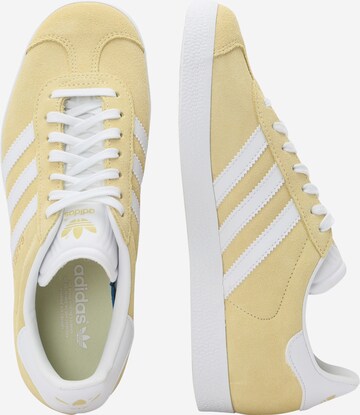 ADIDAS ORIGINALS Rövid szárú sportcipők 'Gazelle' - sárga