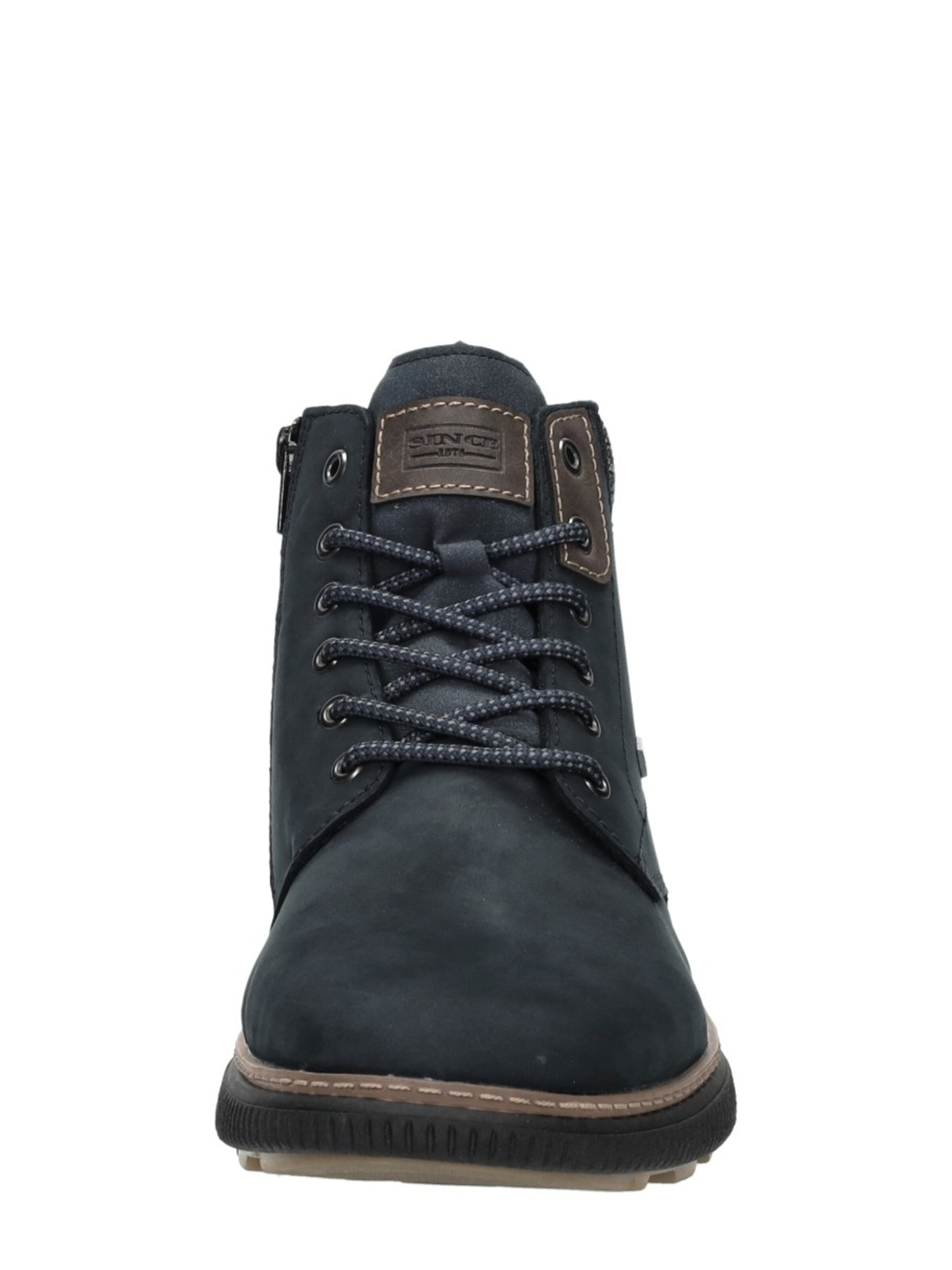 Rieker Veterlaarzen 'Veterschoenen Hoog' in Blauw