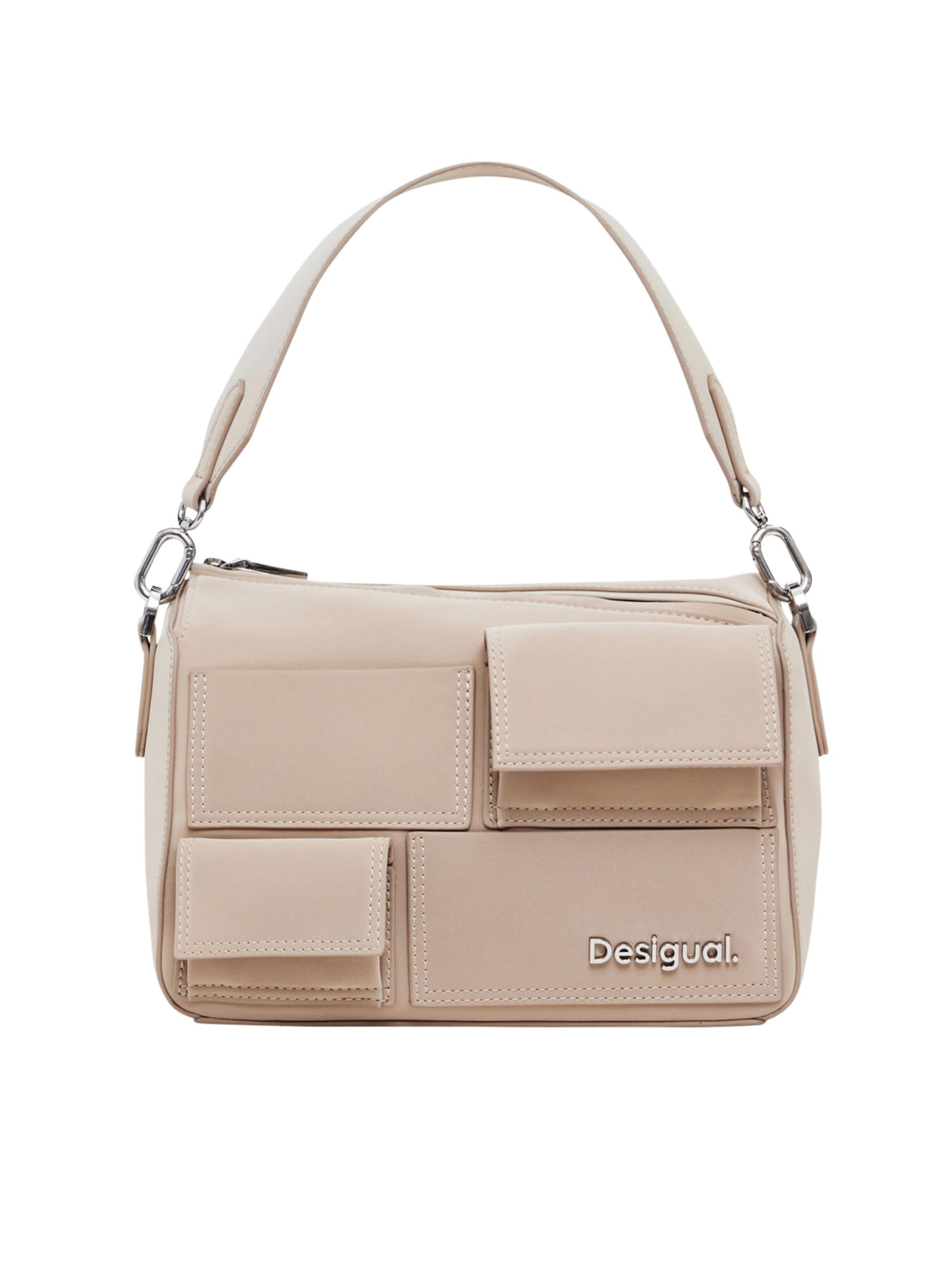 Borsa desigual beige sale