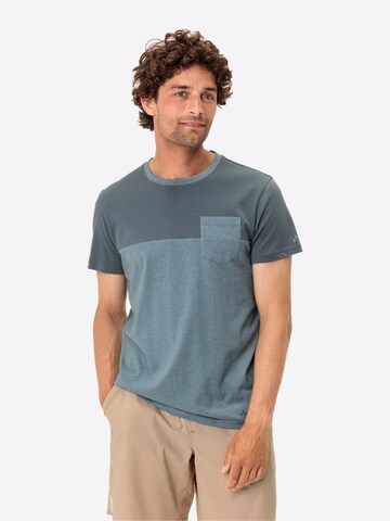 VAUDE Performance shirt 'Nevis III' in Blue: front