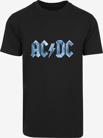 T-Shirt 'ACDC' F4NT4STIC en noir : devant