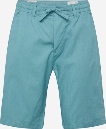 s.Oliver Regular Chino Pants in Green: front