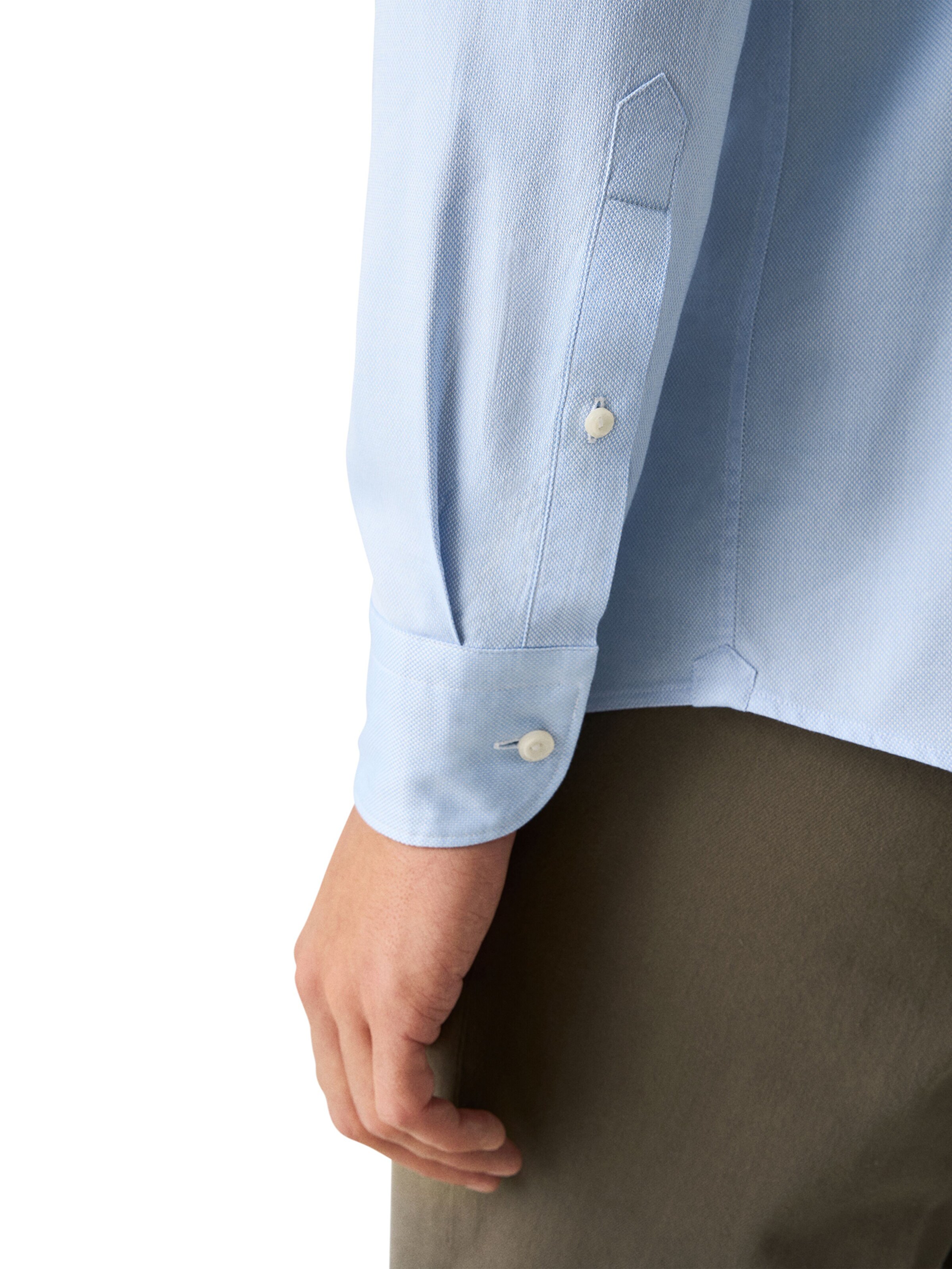 ETON Слим Рубашка в Синий