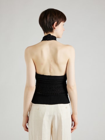 IRO Knitted Top 'EWEA' in Black